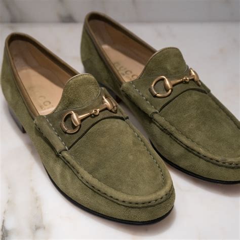 vintage gucci womens driving loafers|Gucci suede loafers women.